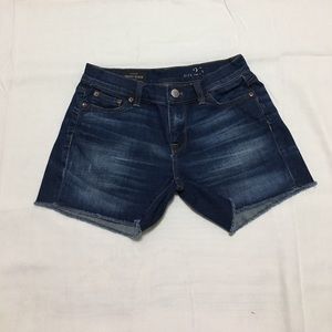 J.crew indigo denim short size 25